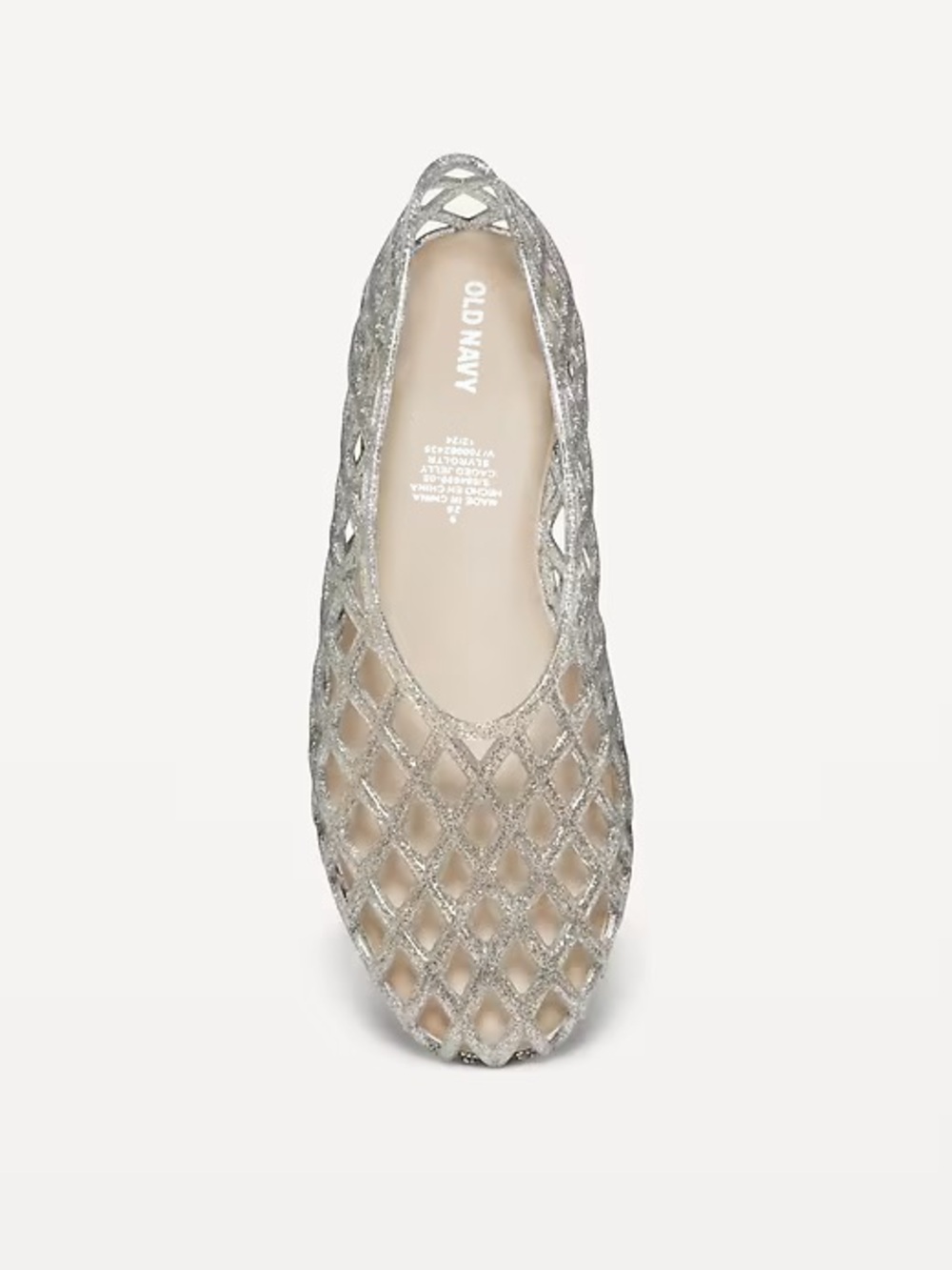 Old Navy Lattice Jelly Flat - NWT